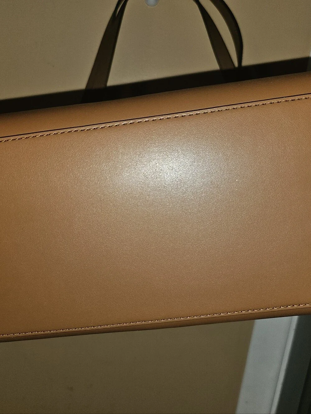 NEW Michael Kors Reed Large Tote Bag Tan/Gold